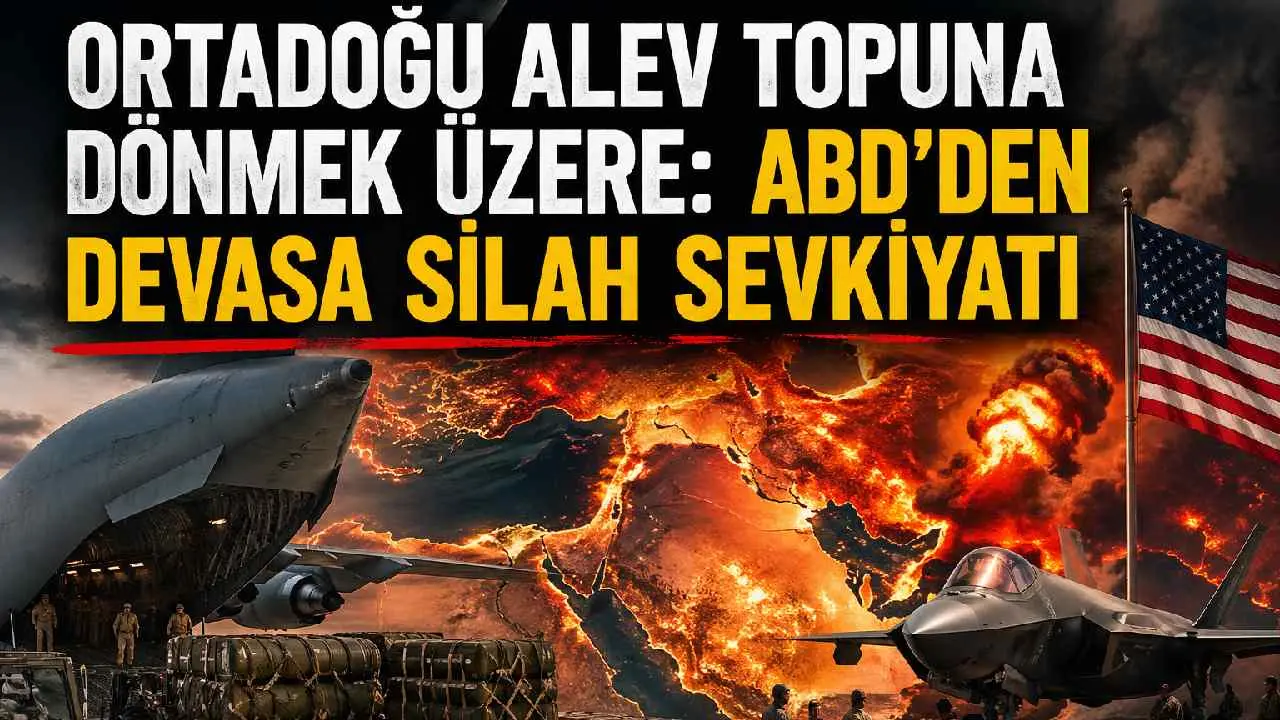 Ortadoğu alev topuna dönmek üzere: ABD'den devasa silah sevkiyatı